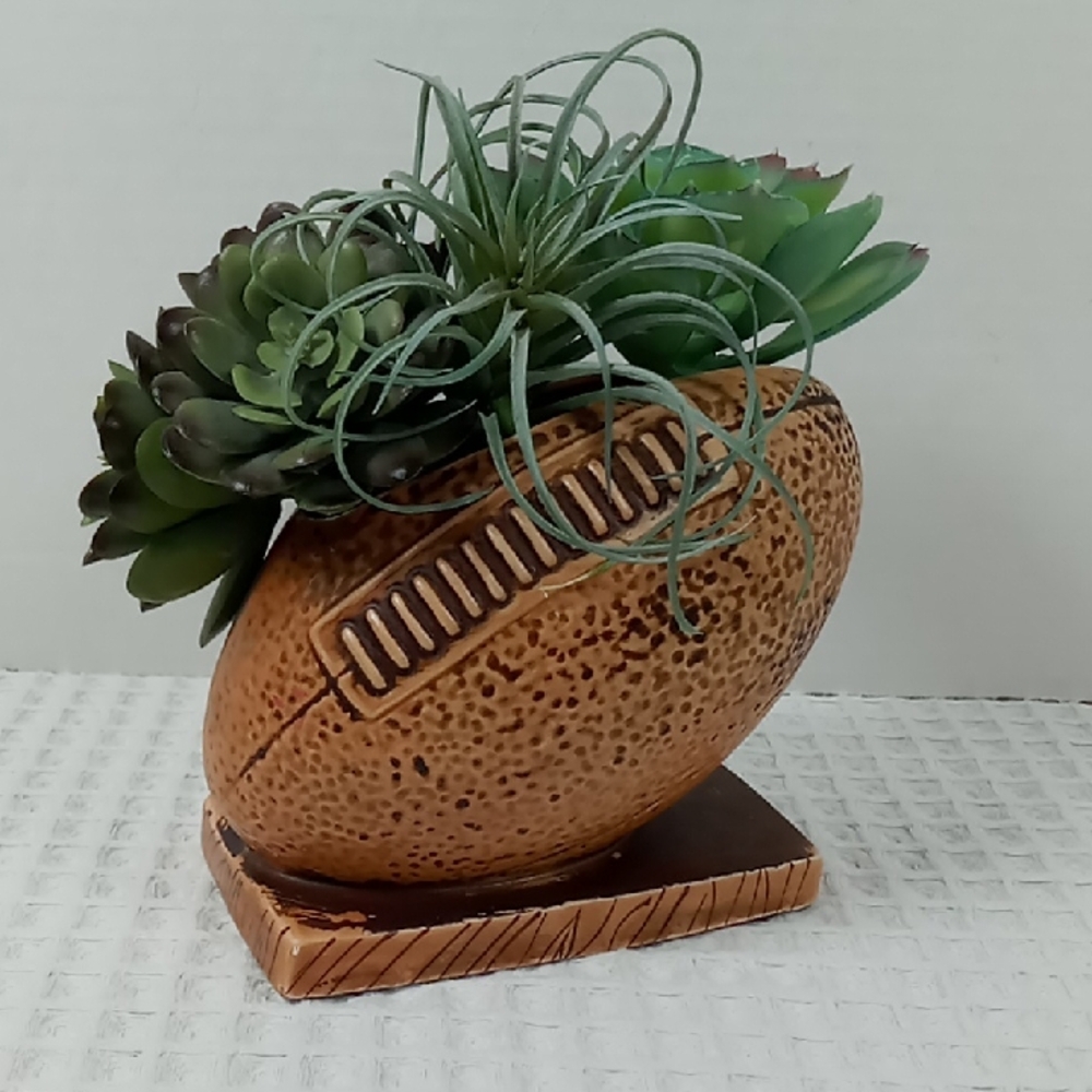 Vintage Samson Imports 1962 Football Planter #5151